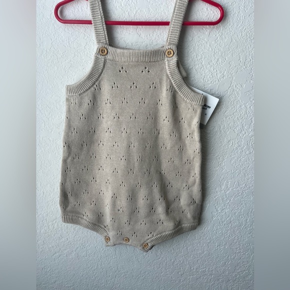 New Little Planet Baby Organic Sweater Knit shortalls - Picture 5 of 10